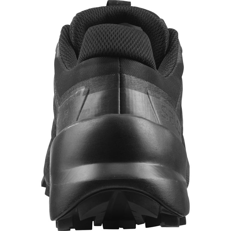 Salomon womens Salomon Women's Speedcross 5 Shoes for Women Trail Running, Black/Black/Phantom, 8 US - Image 3